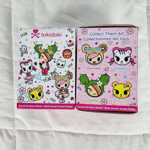 Tokidoki Plush Keychain Blind Box Lot of 2 Kawaii All Stars Series Donutella - Picture 4 of 13